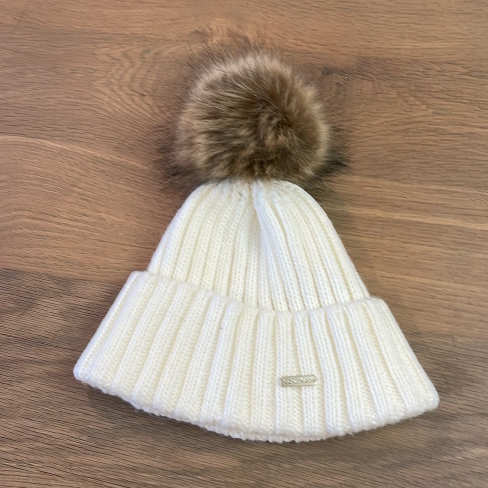 Calvin Klein Kids Pom Pom Hat